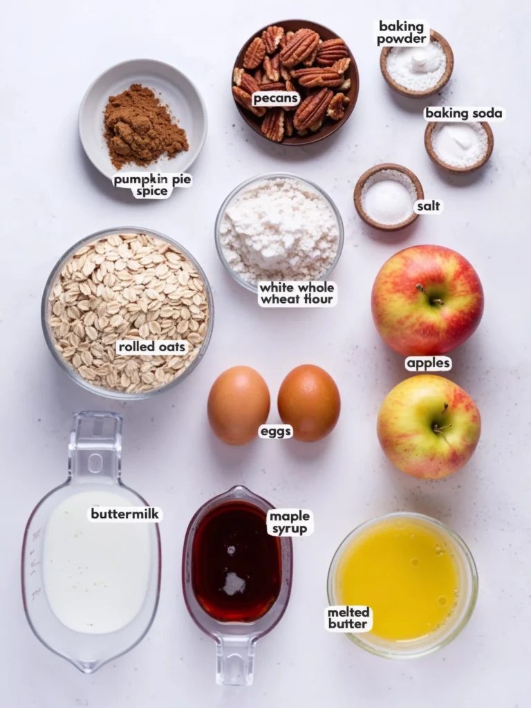 Apple Oatmeal Cake Half ing