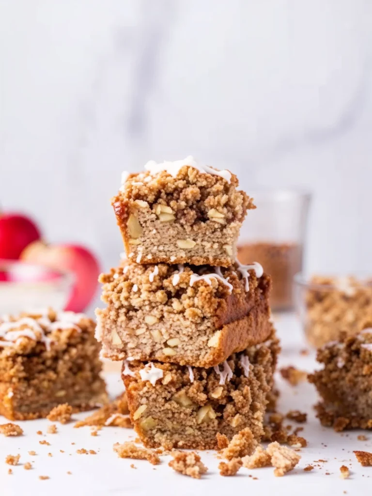 Apple Oatmeal Cake Half