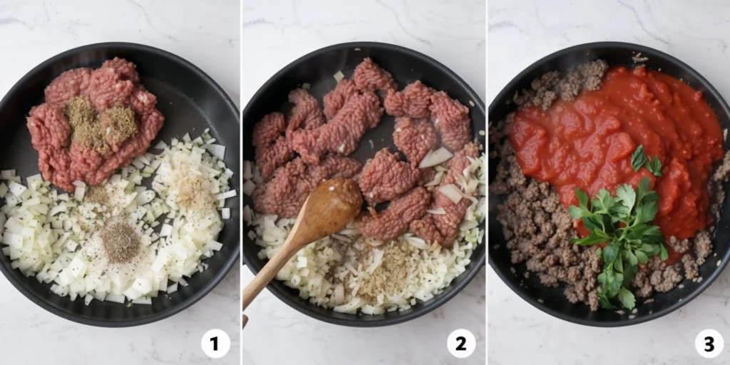 Rick Nolan hotdish recipe step A