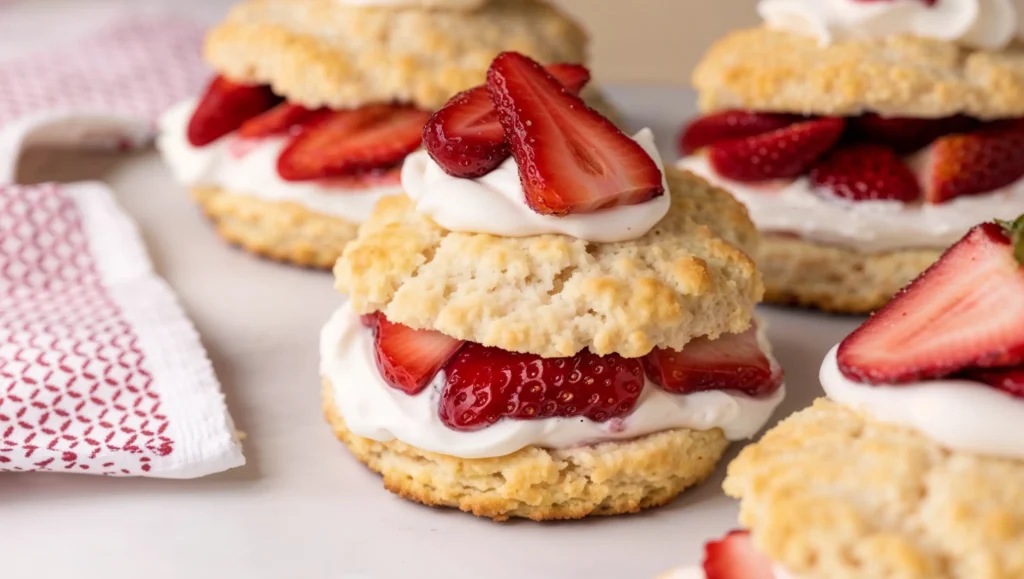 easy strawberry shortcake