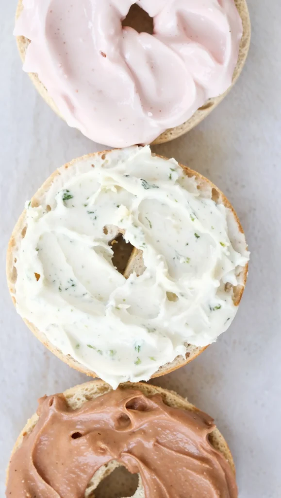 Best bagel spreads with cream cheese B