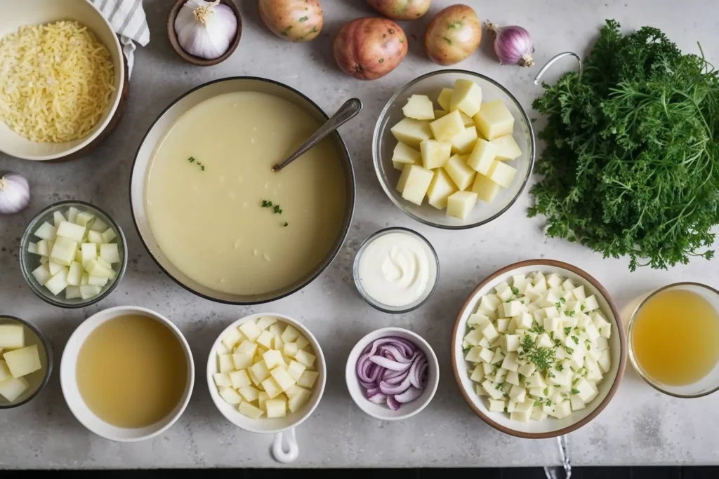 Benignis Potato Soup ing