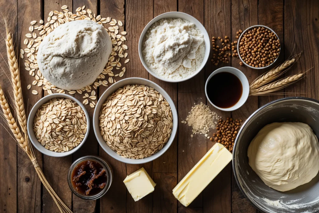 Bread grains and ingredients