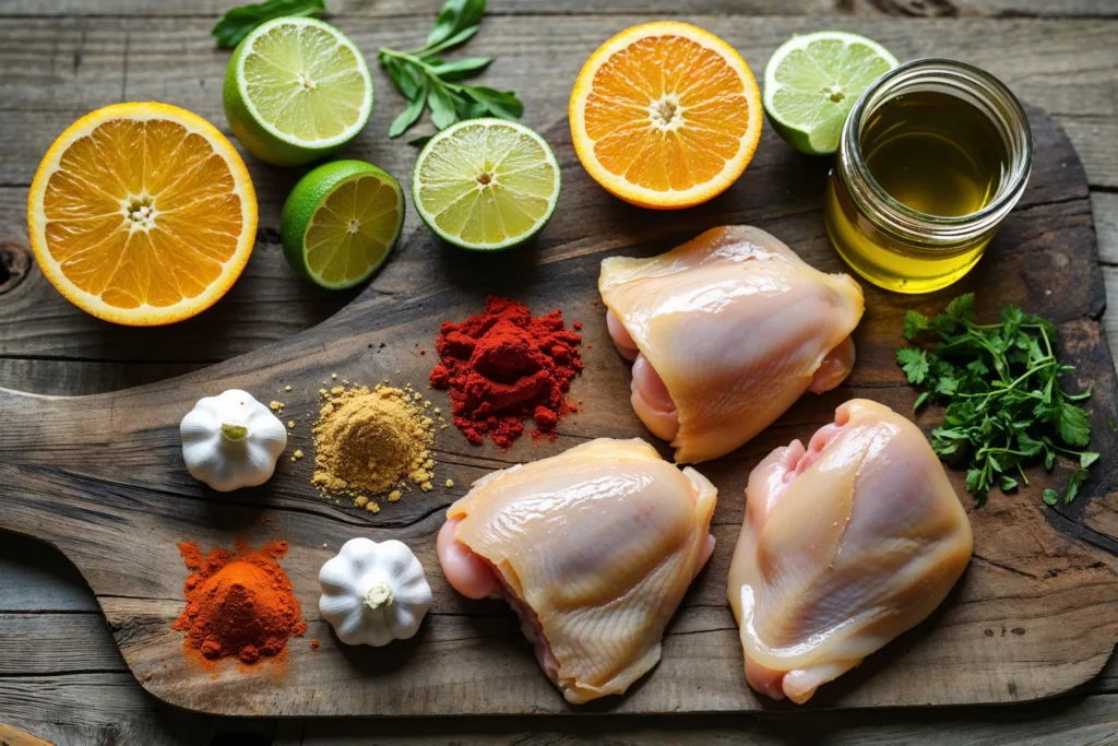 Pollo Loco marinade ingredients
