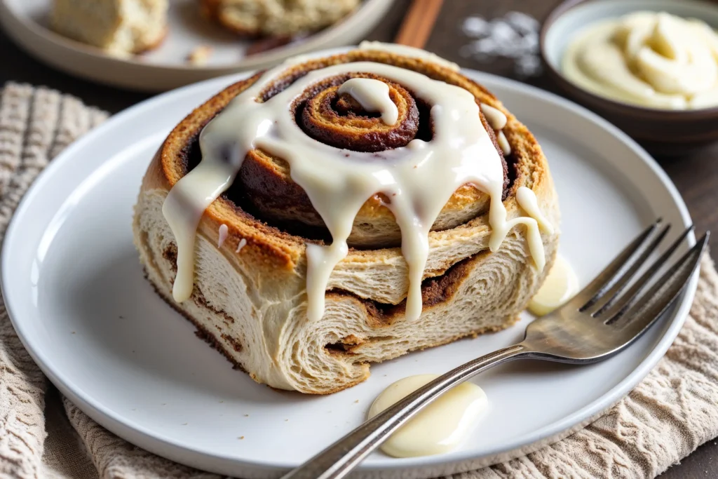 Sourdough cinnamon roll