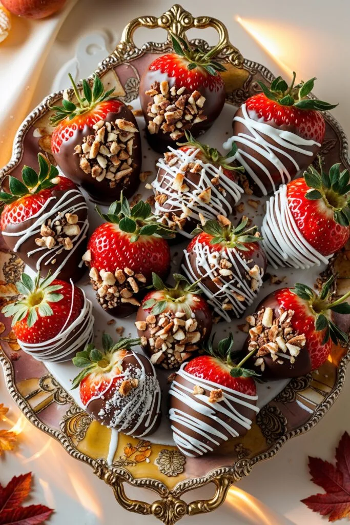 Carob covered strawberries recipe